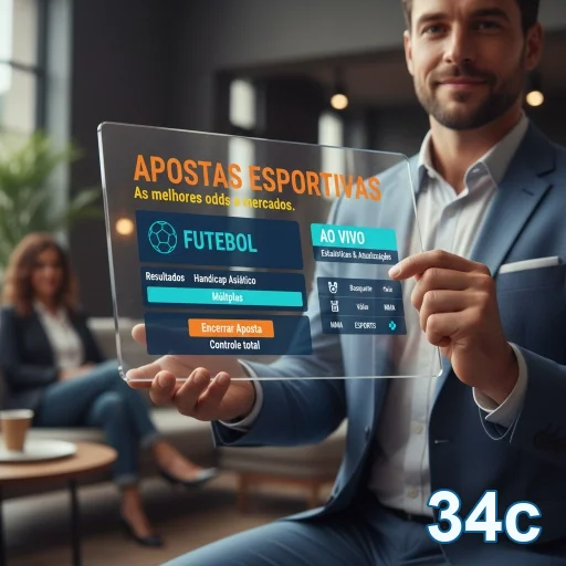 Atendente local da 34c em chat de suporte seguro